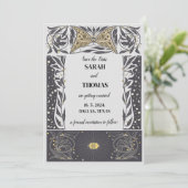 天の芸術 nouveau 神秘的な結婚式 セーブザデート (スタンド正面)