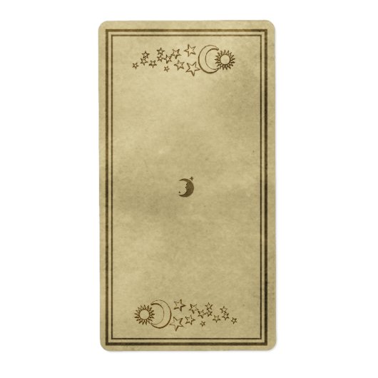 天の薬用の瓶ラベル ラベル (正面)