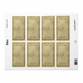 天の薬用の瓶ラベル ラベル (フルシート)