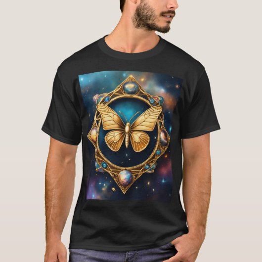 天の蝶の紋章 Tシャツ (正面)