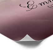 天の蝶の記念歓迎看板ポスター ポスター (角)