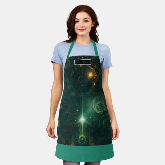 天の要件 エプロン (着用した状態)