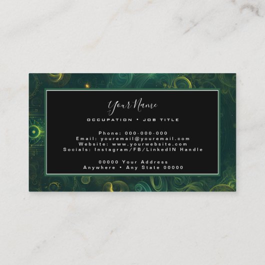 天の要件 名刺 (裏面)