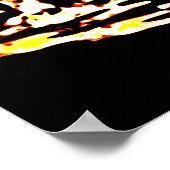 天の視点：レトロムーンビューポスター ポスター (角)