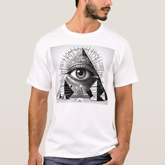 天の視線 Tシャツ (正面)