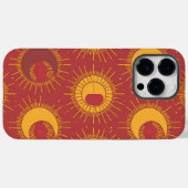 天の調和：太陽と月 Case-Mate iPhoneケース (裏面 (横))