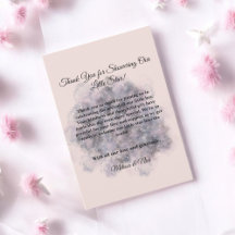 天の赤ちゃんシャワーピンクの水の色の赤ちゃん女の子