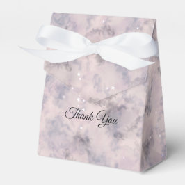 天の赤ちゃんシャワーピンクの水の色の赤ちゃん女の子 フェイバーボックス