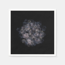 天の赤ちゃんシャワー暗水カラー男の赤ちゃん スタンダードカクテルナプキン