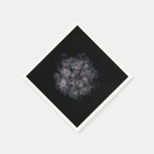 天の赤ちゃんシャワー暗水カラー男の赤ちゃん スタンダードカクテルナプキン (角)