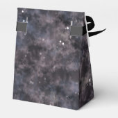 天の赤ちゃんシャワー暗水カラー男の赤ちゃん フェイバーボックス (裏面サイド)