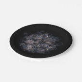 天の赤ちゃんシャワー暗水カラー男の赤ちゃん ペーパープレート (アングル)