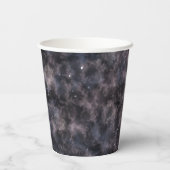 天の赤ちゃんシャワー暗水カラー男の赤ちゃん 紙コップ (裏面)