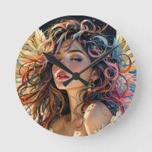 天の輝き – レインボーウィングエンジェルポートレート