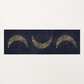 天の金ゴールドムーンエステティック ヨガマット (裏面(横))