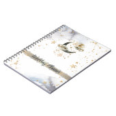 天の金ゴールドムーンスターズ ノートブック (左側)