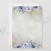 天の金ゴールド太陽、ブルームーンバラ星 セーブザデート (裏面)