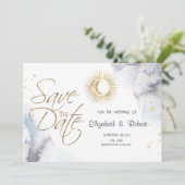 天の金ゴールド太陽，月，星 セーブザデート (スタンド正面)