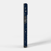 天の金色の太陽と月 iPhoneケース (右側面)