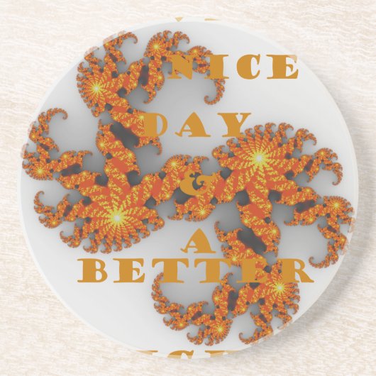 天の銀河は良い日と良い夜を持っている コースター (正面)