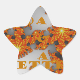 天の銀河は良い日と良い夜を持っている 星シール