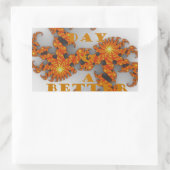 天の銀河は良い日と良い夜を持っている 長方形シール (バッグ)