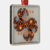 天の銀河 よい1日を そしてよい夜を メタルオーナメント (右)