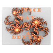 天の銀河：よい１日を、そしてよりよい夜を ノートパッド (正面)