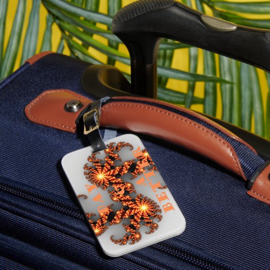 天の銀河：よい１日を、そしてよりよい夜を ラゲッジタグ (正面インサイチュ1)