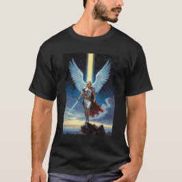 天の門の守護者 大天使ミカエル Tシャツ