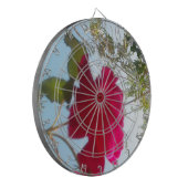 天の開花:空に対するバラ ダーツボード (正面左)