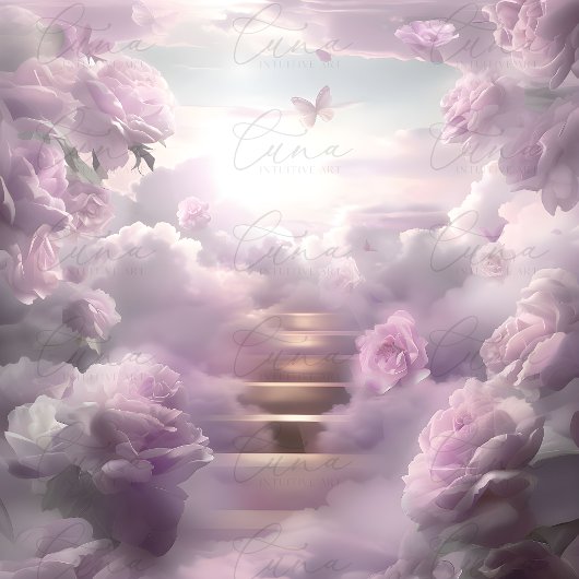 天の階段記念葬儀案内看板 ポスター