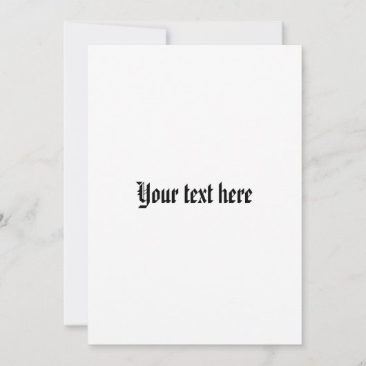 天の雲招待 招待状 (裏面)