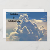 天の雲招待 招待状 (正面/裏面)