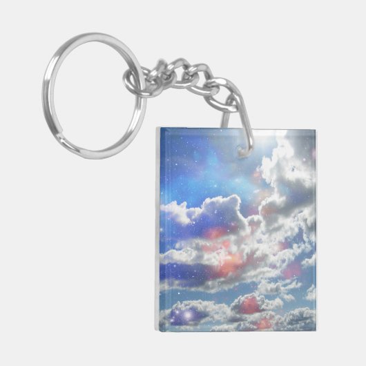 天の雲 キーホルダー (正面左)