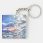 天の雲 キーホルダー (裏面)