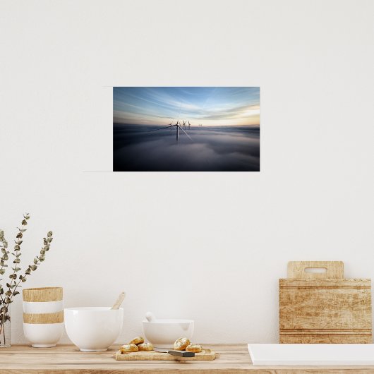 天の雲 ポスター (キッチン)