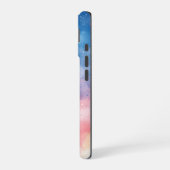 天の霞 – 鮮やか水彩携帯電話ケース iPhone 16ケース (左側面)