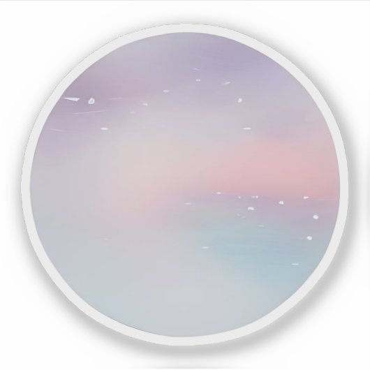 天の霧 シール (正面)