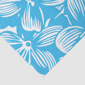 天の青い植物アジサイの花 薄葉紙 (詳細)