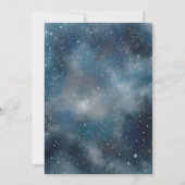 天の青い花の月 招待状 (裏面)