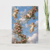 天の音色 エンジェル グリーティング カード (正面)