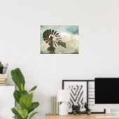 天の風車 ポスター (ホームオフィス)