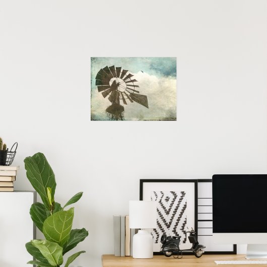 天の風車 ポスター (ホームオフィス)