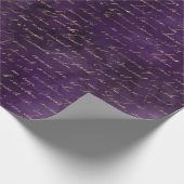 天の魔法紫の書法 ラッピングペーパー (角)