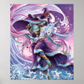 天の魔術師の手描き ポスター (正面)