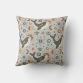 天の鯨ボヘミアンパターン クッション (裏面)