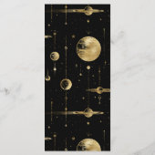 天の黒金三日月相 ウェディング メニュー (裏面)