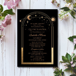 天の黒金　太陽　月　星　キンセアニェーラ 招待状