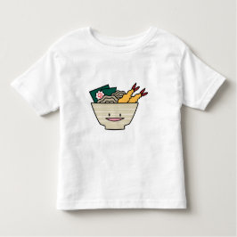 天ぷらのラーメンボールのnoriのエビの日本人のヌードル トドラーTシャツ